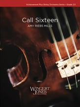 Call Sixteen Orchestra sheet music cover
